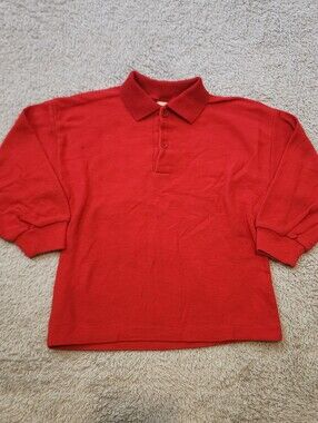 4T Vintage Buster Brown Red Polo